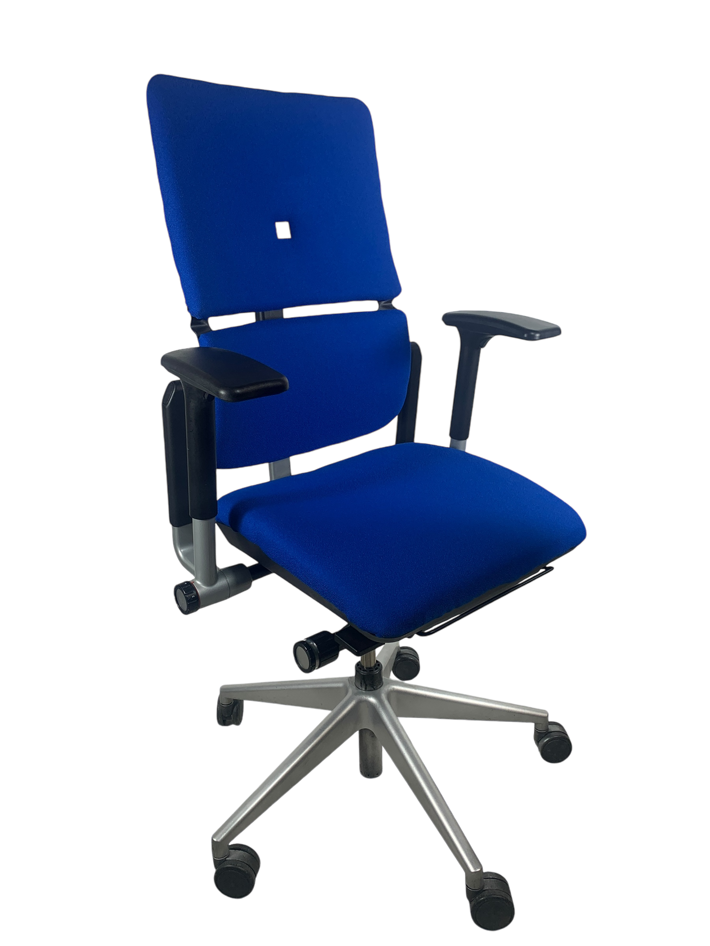 Steelcase Please V2 Blue Fabric Fully Loaded