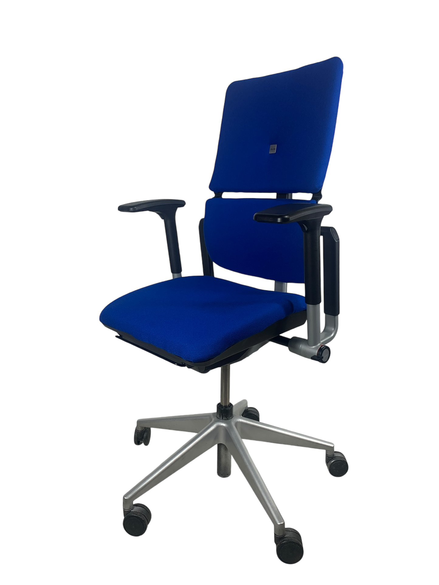 Steelcase Please V2 Blue Fabric Fully Loaded