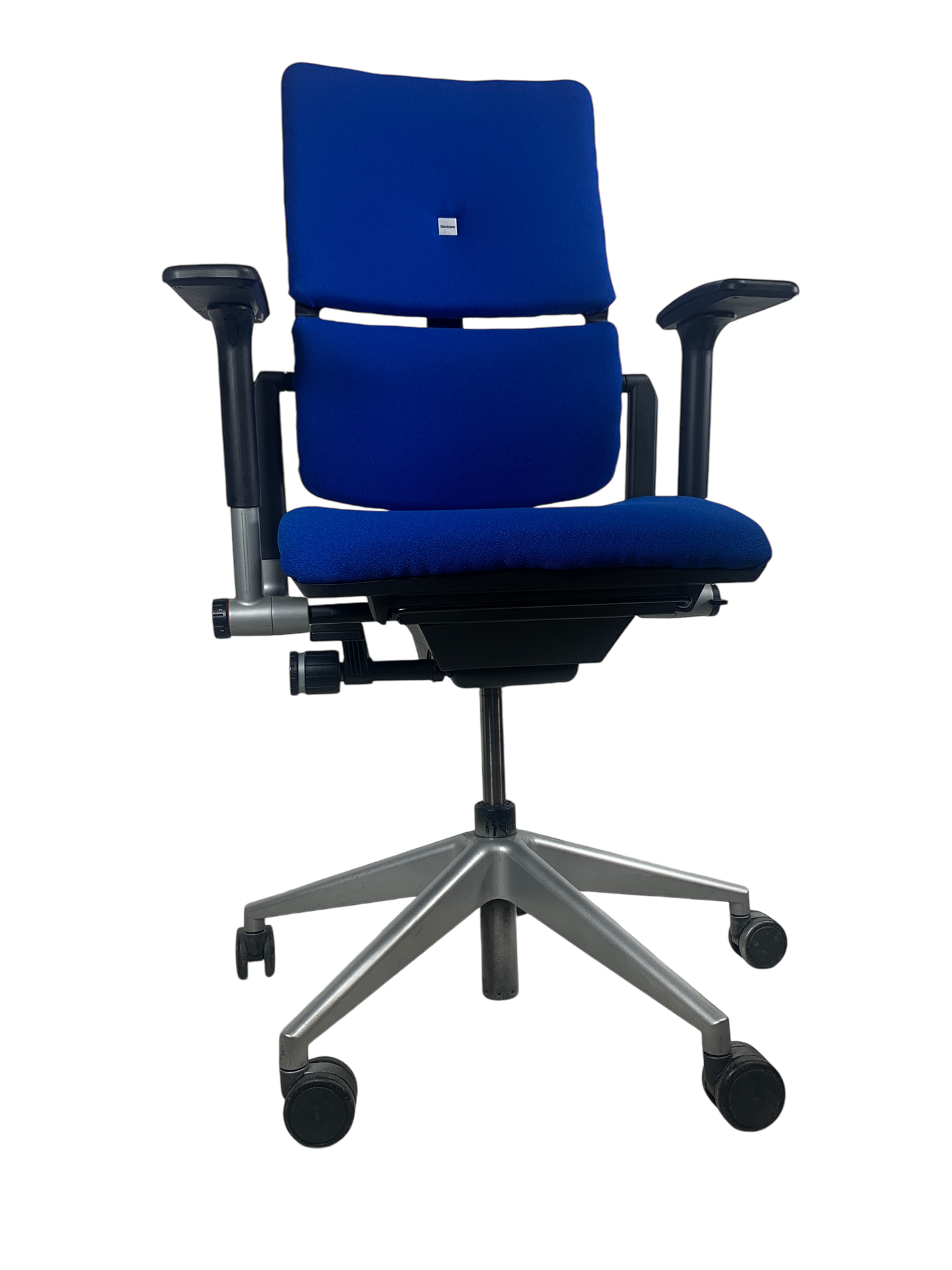 Steelcase Please V2 Blue Fabric Fully Loaded