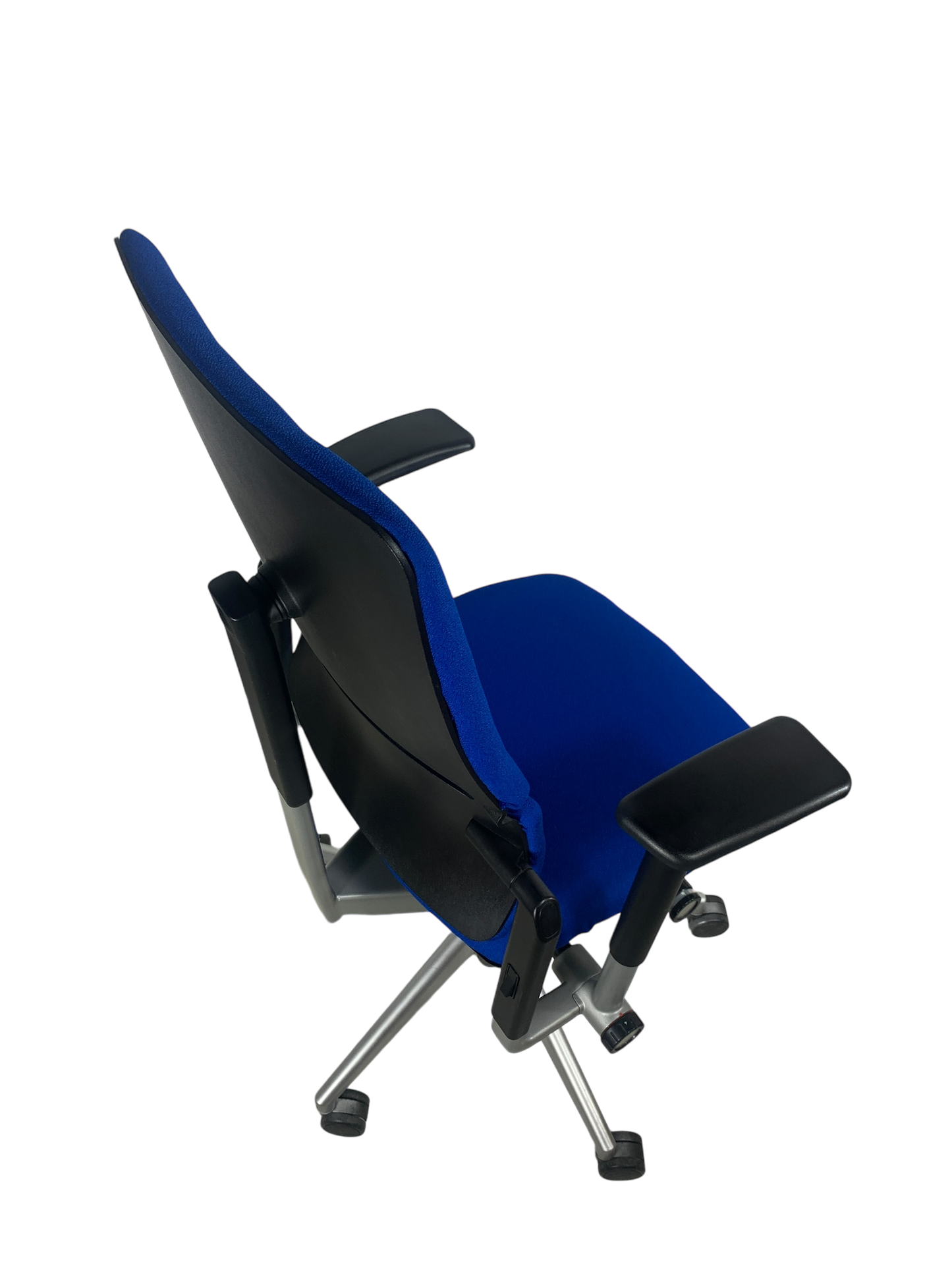 Steelcase Please V2 Blue Fabric Fully Loaded