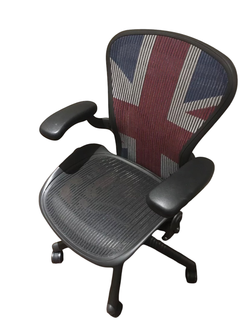 Herman Miller Aeron Size B Union Jack
