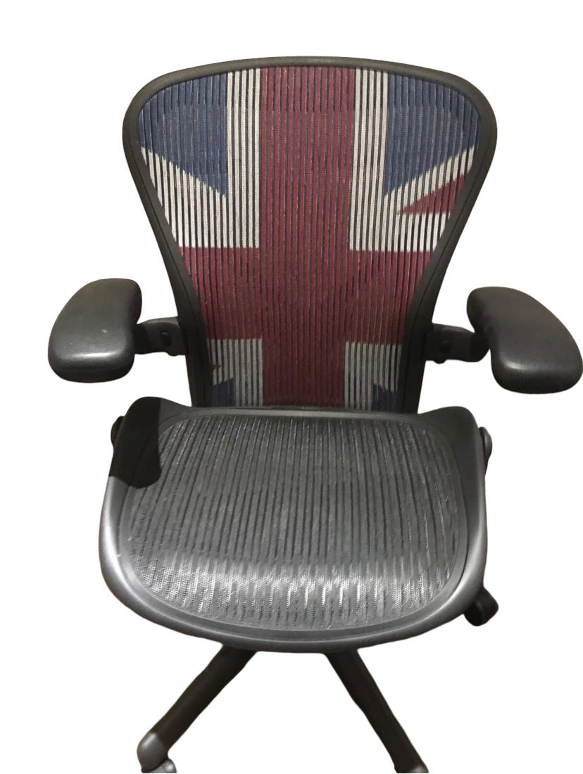 Herman Miller Aeron Size B Union Jack