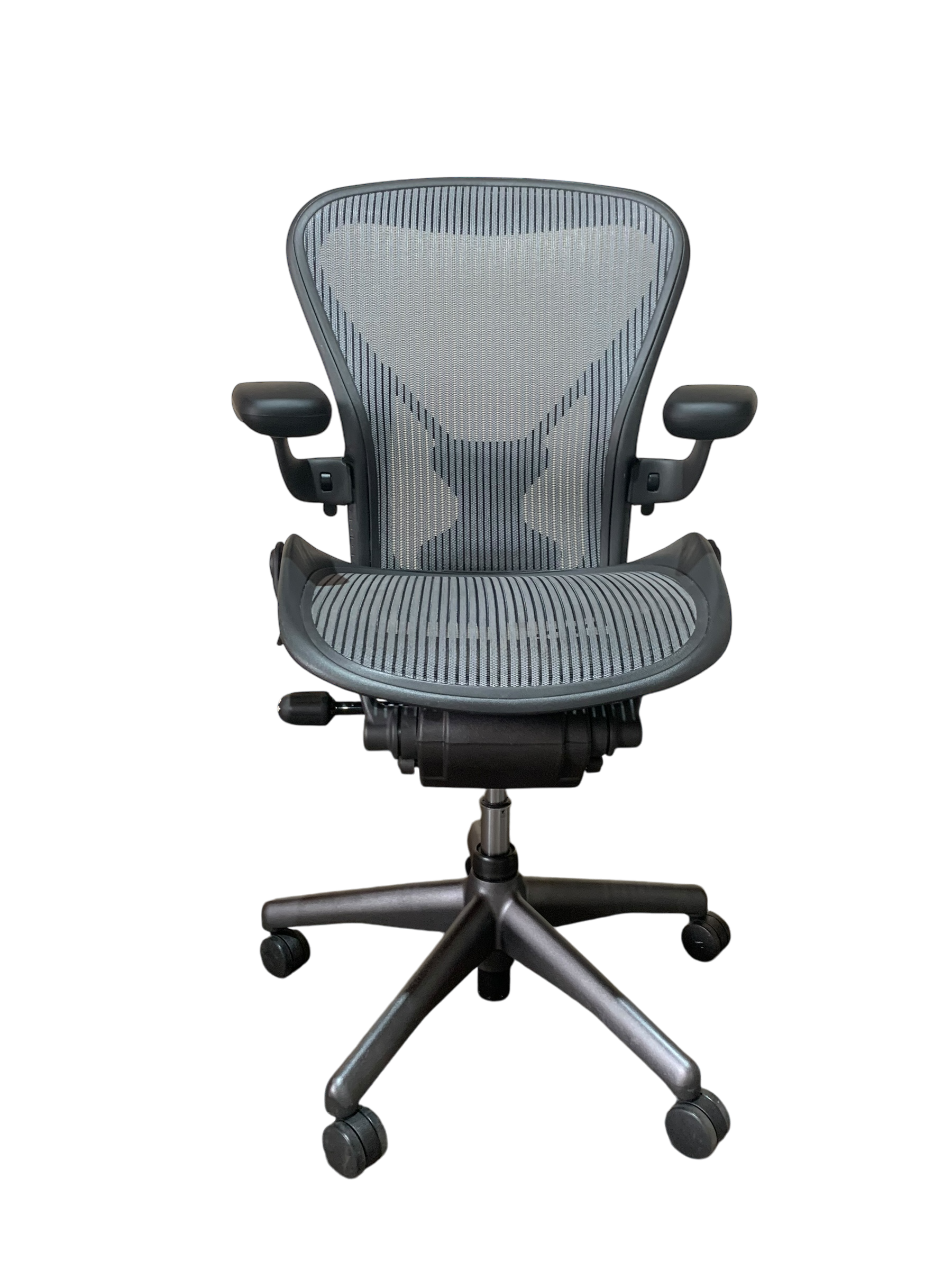 Herman Miller Aeron Size B Light Grey Mesh Posturefit