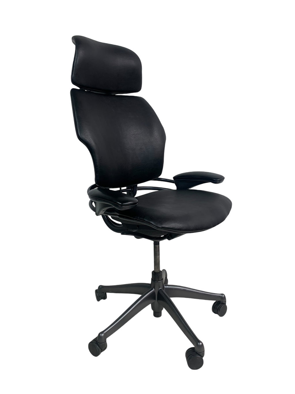 Humanscale Freedom Black Edition Leather Office Chair