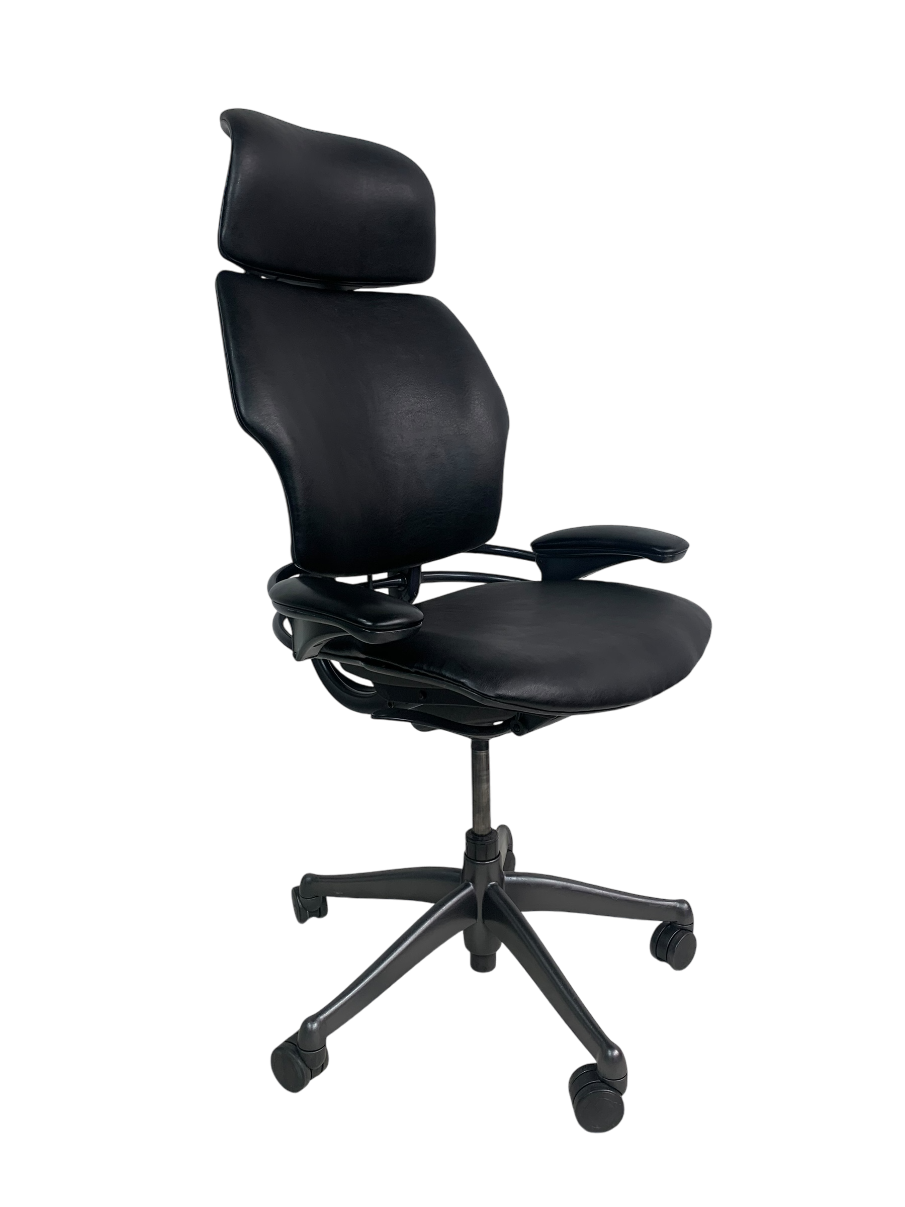Humanscale Freedom Black Edition Leather Office Chair