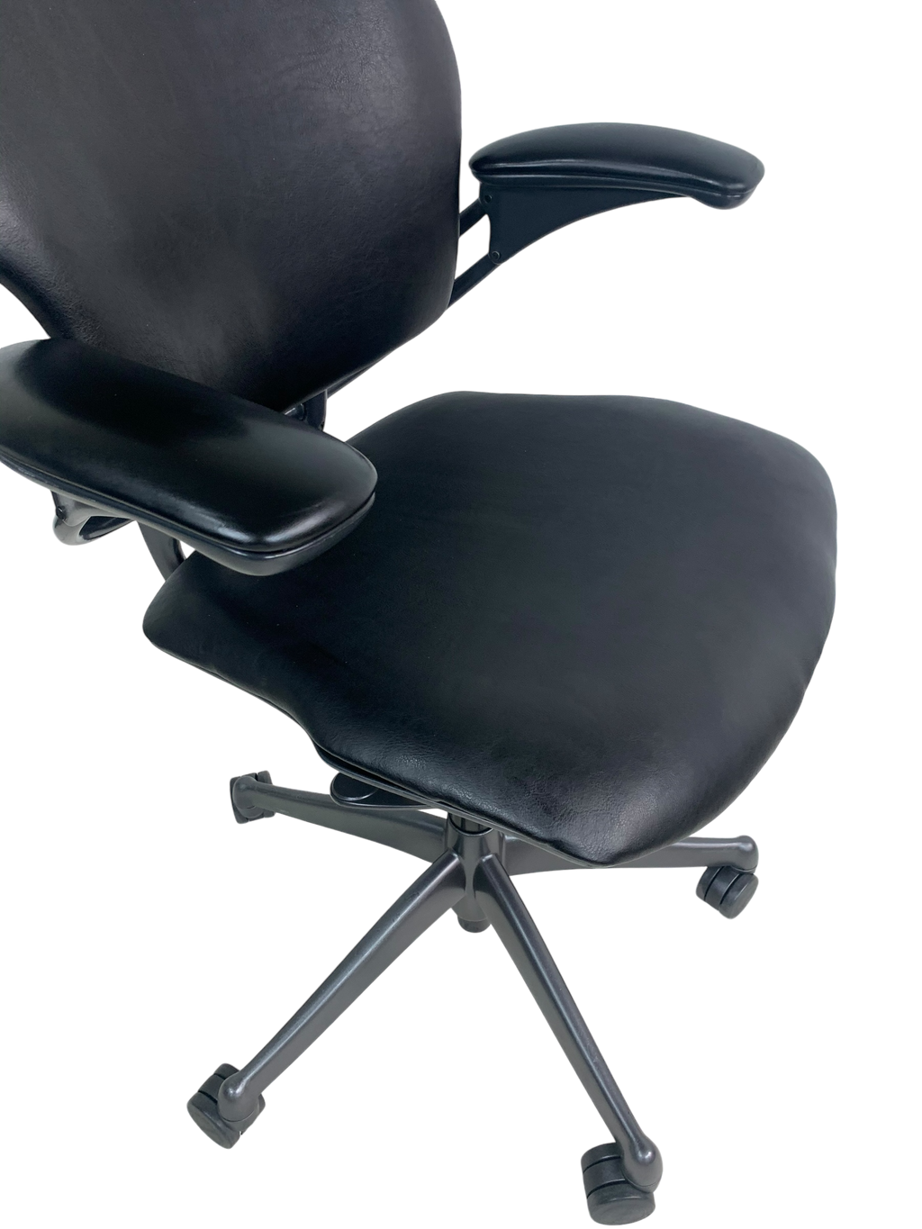 Humanscale Freedom Black Edition Leather Office Chair