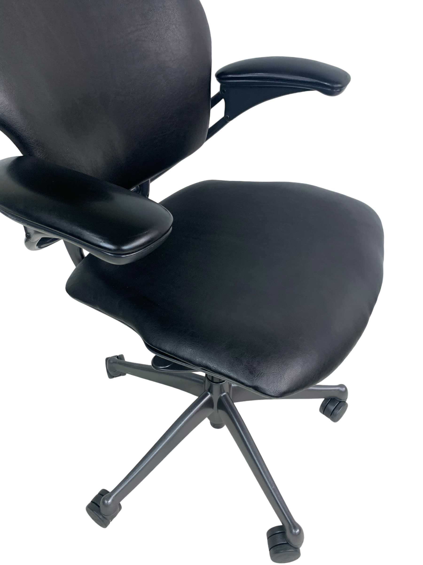 Humanscale Freedom Black Edition Leather Office Chair