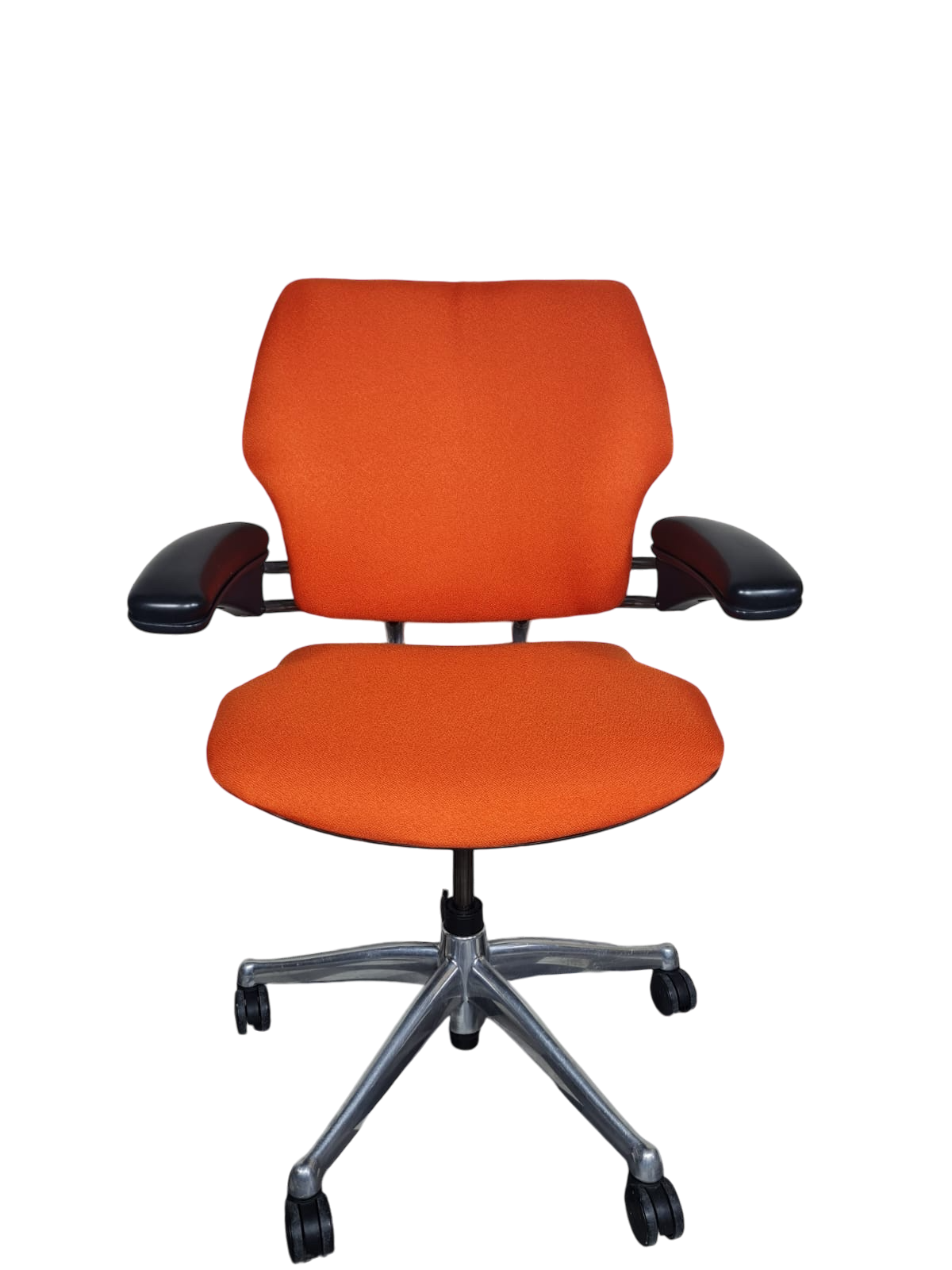 Humanscale Freedom Office Chair Orange Fully Loaded