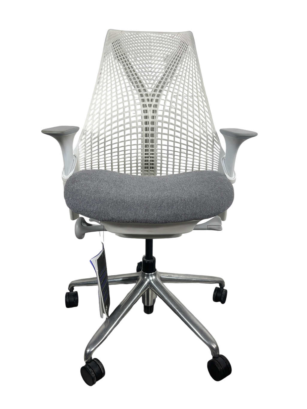 Herman Miller Sayl White Aluminum Grey