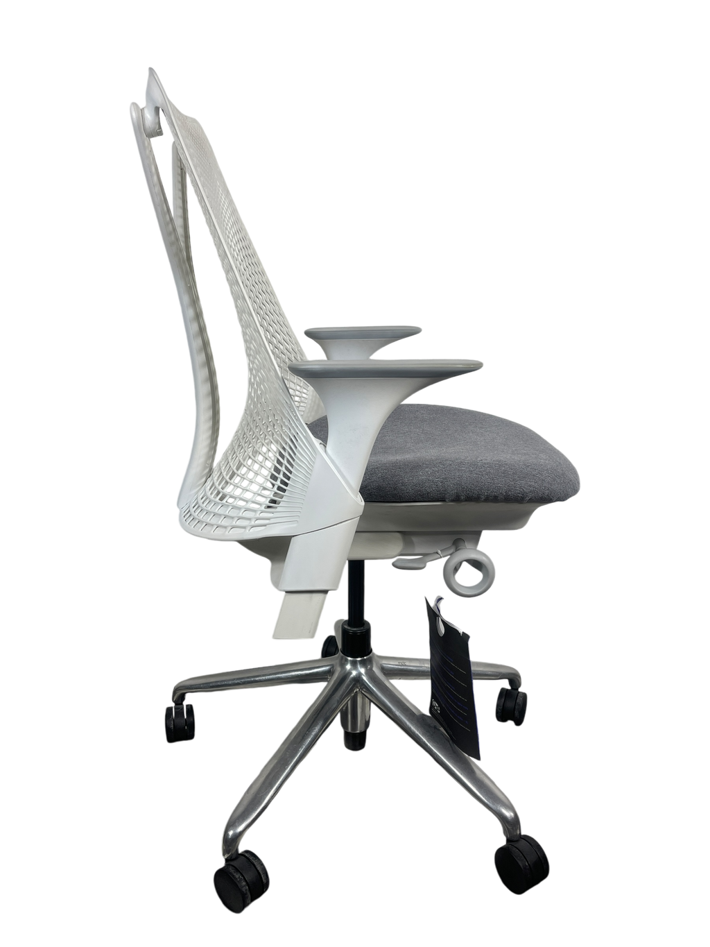 Herman Miller Sayl White Aluminum Grey