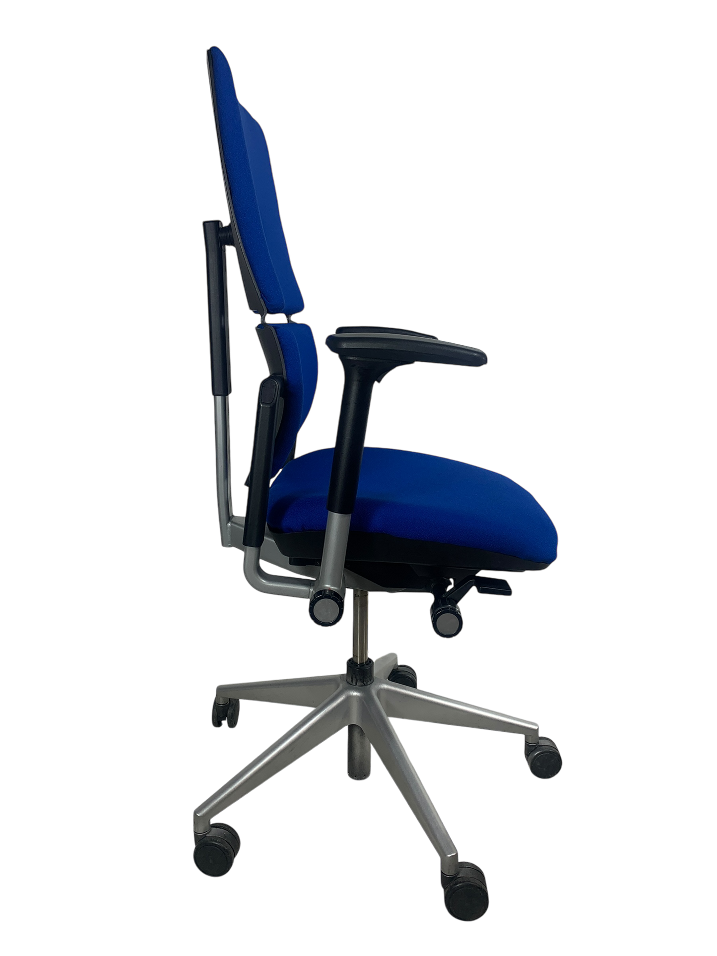 Steelcase Please V2 Blue Fabric Fully Loaded