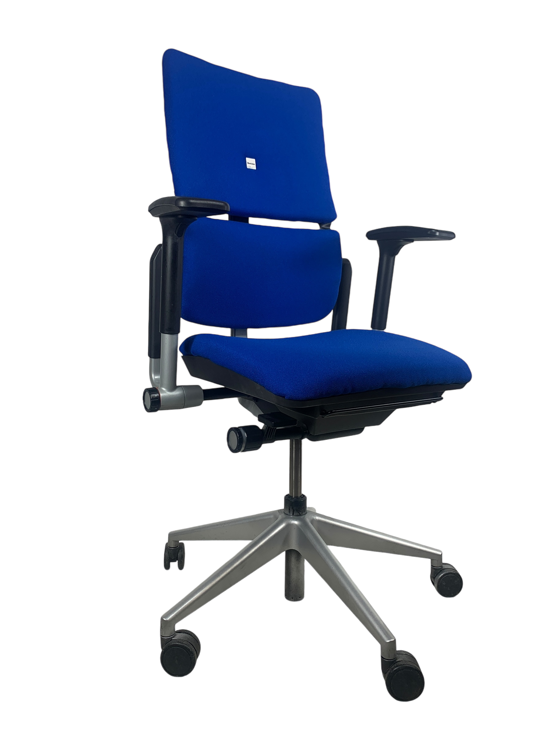 Steelcase Please V2 Blue Fabric Fully Loaded
