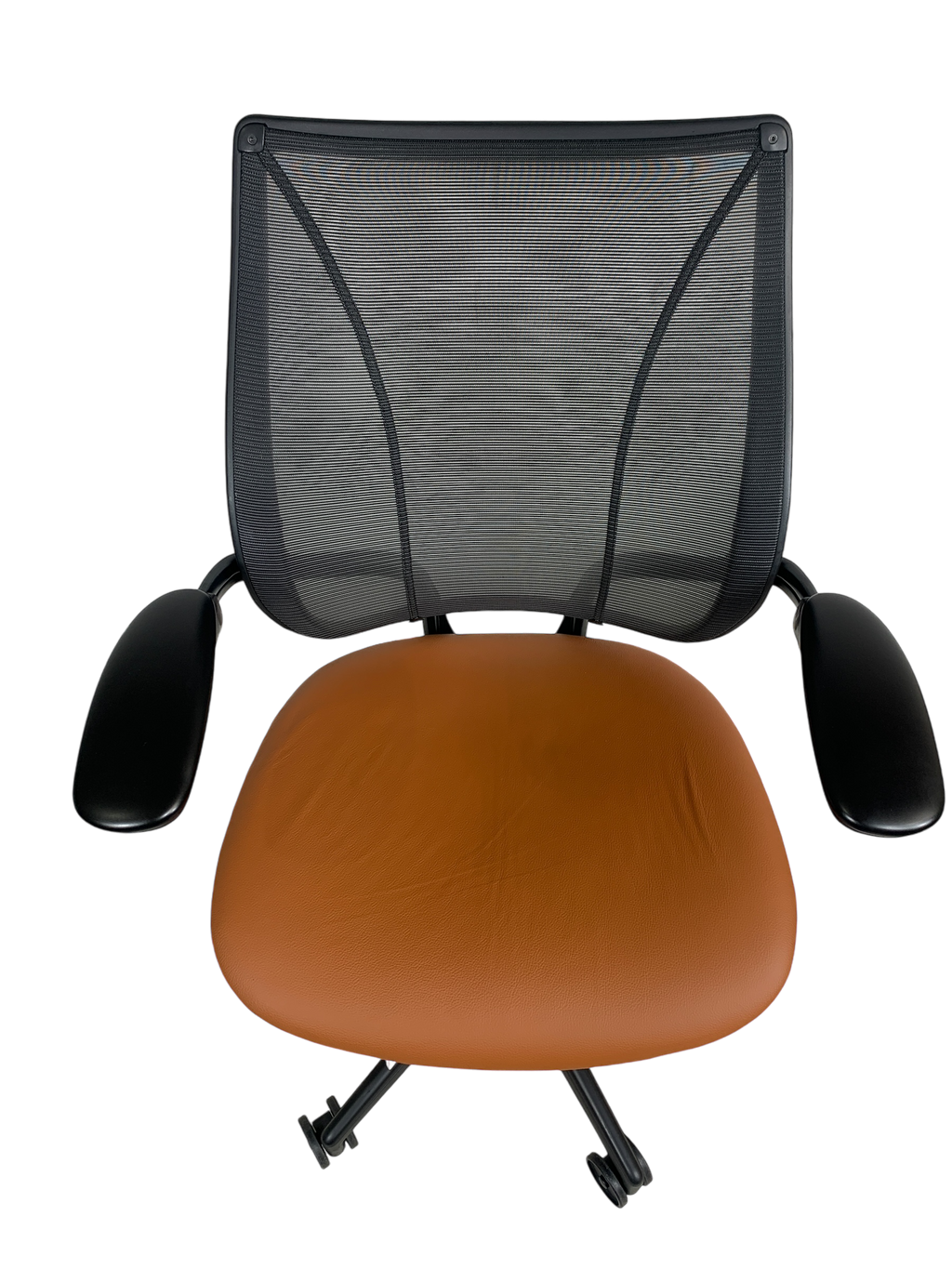 Humanscale Liberty Tan Brown Leather Fully Loaded