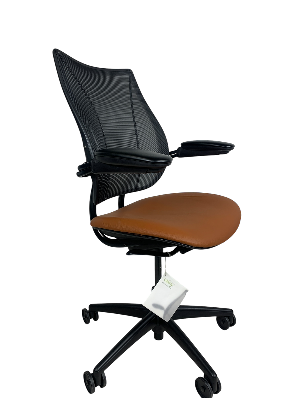Humanscale Liberty Tan Brown Leather Fully Loaded