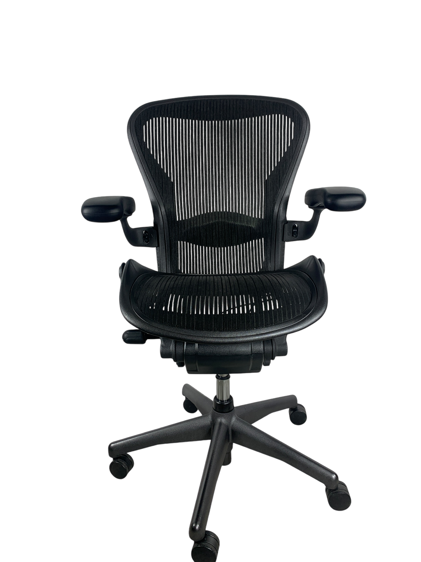 Herman Miller Aeron Graphite Black Fully Loaded