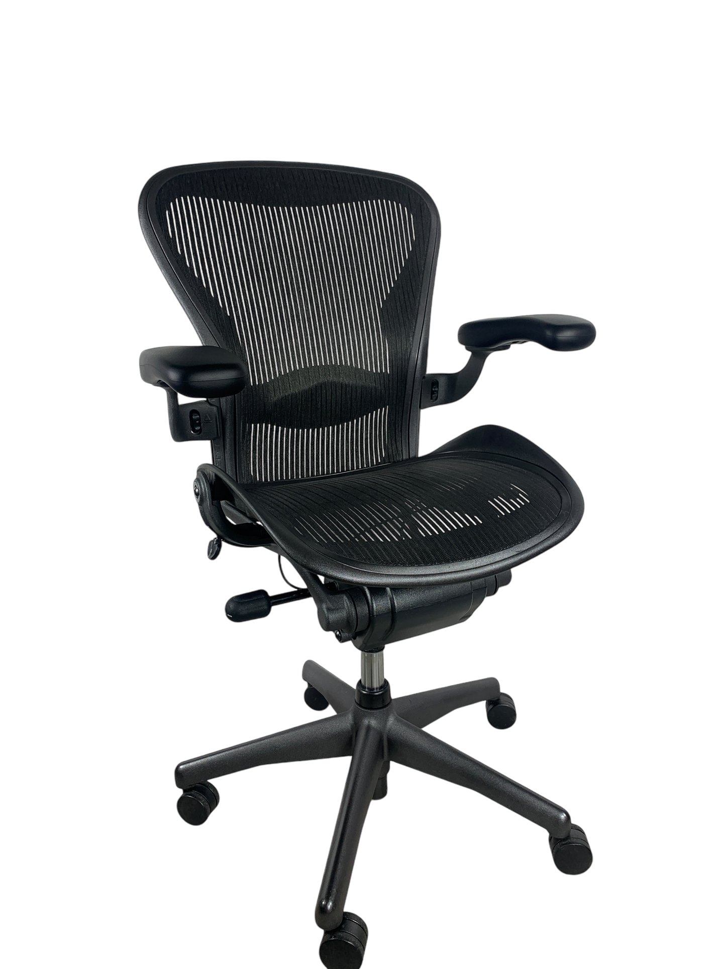 Herman Miller Aeron Graphite Black Fully Loaded