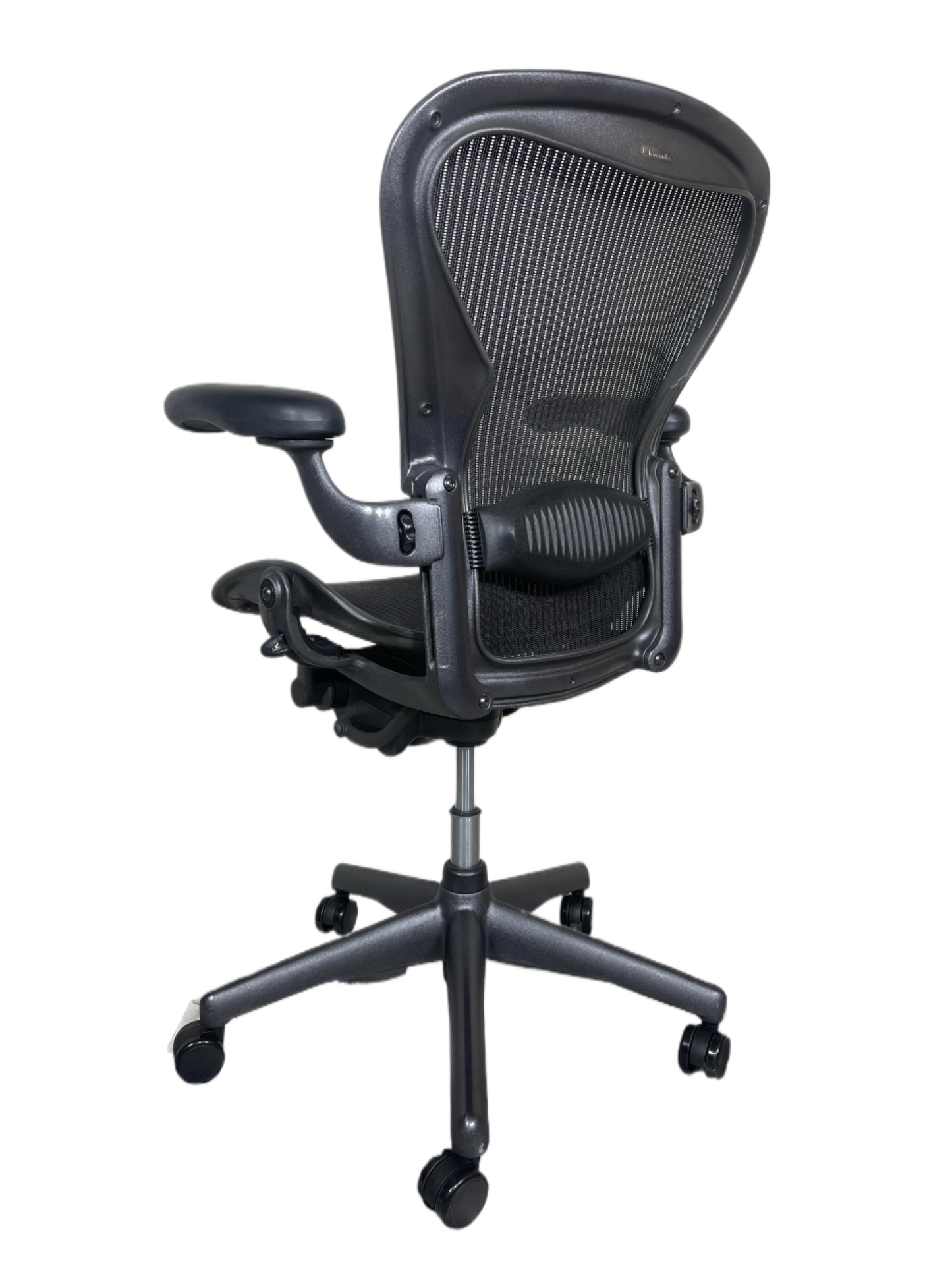 Herman Miller Aeron Graphite Black Fully Loaded