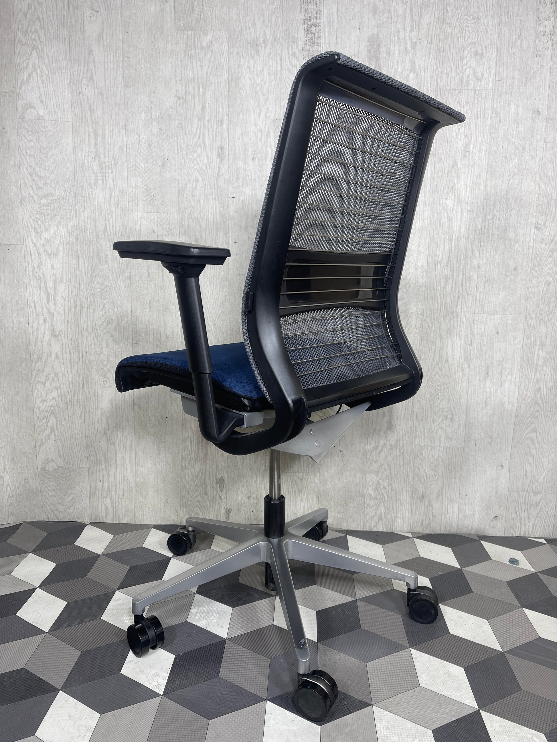 Steelcase Think Office Chair Fully Loaded Blue